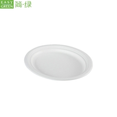Disposable Oval Shaped Dinner Paper Plates For Restaurant