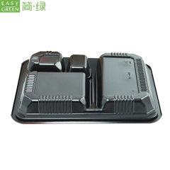 Disposable Microwave PP Lunch Box For Eco-Friendly Good Food Packaging