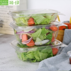 Disposable Salad PLA Biodegradable Packaging Container Box