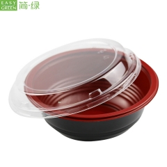 Microwave Soup/Noodle Bowl With Lid For Lunch Container