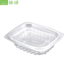 Plastic Salad Bowl For PS Take Away Lunch Container