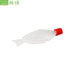 F03 &F08 8ml Disposable Fish Pe Shape Soy Sauce Container Bottle For Soy Food