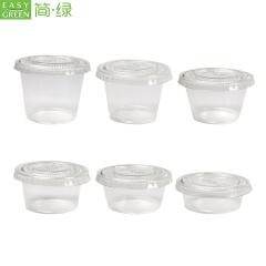 1 oz Cup Mini Hot Soy Sauce Plastic Packaging Bottles