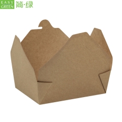 PK-66 Whosale Take Away Custom Packaging Paper Food Boxes Food Grade