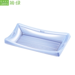 BF-30 Recycle Food Sushi Delivery Container Takeaway Box For Disposable Blue Plastic PS