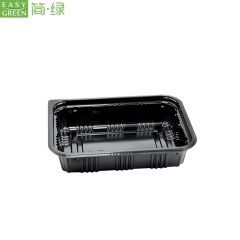 J-8507 Food Sushi Container Bento Box Lunchbox For Disposable Plastic