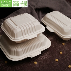 Easy Green Eco-friendly Meal Prep Containers Biodegradable Disposable Cornstarch Lunch Box