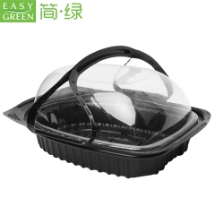Easy Green food grade disposable PP takeaway plastic box for roast chicken