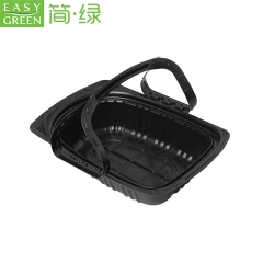 Easy Green disposable PP takeaway plastic roasted chicken box