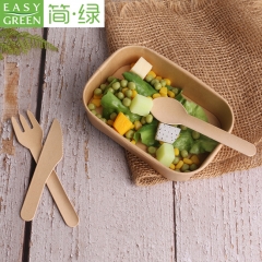 portable Biodegradable disposable cutlery
