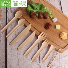 portable Biodegradable disposable cutlery