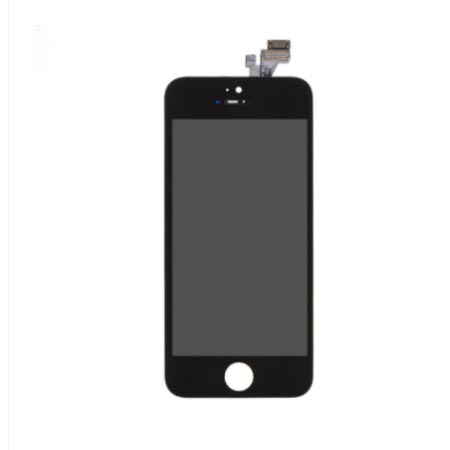 For Apple iPhone 5S/SE LCD Screen and Digitizer Assembly with Frame Replacement - Black/White- IVO