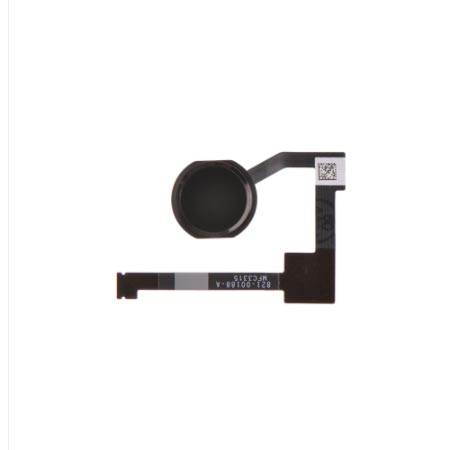 For Apple iPad Air 2 Home Button With Flex Cable Assembly Replacement - Black - Ori