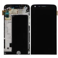 For LG G5 LCD Display Touch Screen Glass Digitizer Housing Assembly-Black-Ori