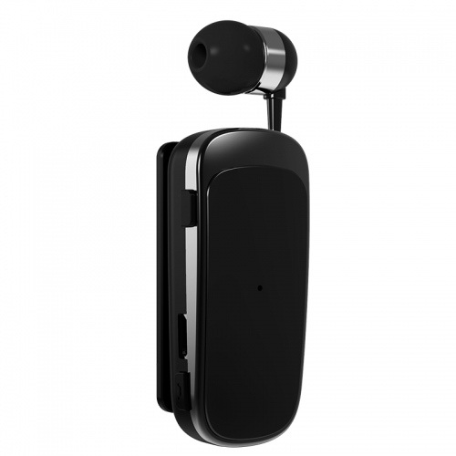 K52 Retractable Wireless Bluetooth Headset Business Headphone Clip