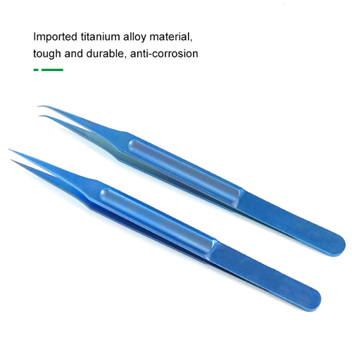 RT-11D 15D Precision Tweezers Ultra Lightweight Jumping Wire High Hardness Non-Magnetic Tin Points Repair Tools