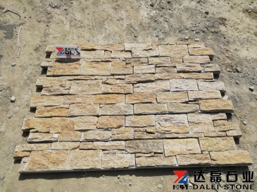 Chinese tiger skin yellow culture stone for sale