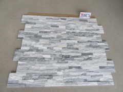 Cloudy grey slate cultured stone veneer for exterior wall decoration