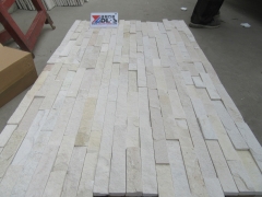 White sandstone cladding cultured stone sandstone stacked stone price