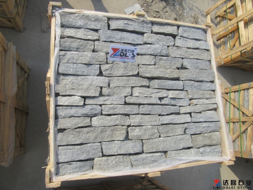 Taihang grey quartzite strip stone veneer and corner