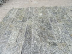 Green quartzite stacked stone veneer glued cultured stone price