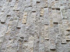 Coffee stone limestone stacked stone veneer glued cultured stone