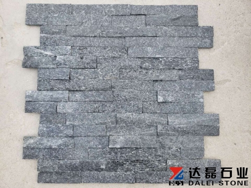 China night snow granite black culture stone products