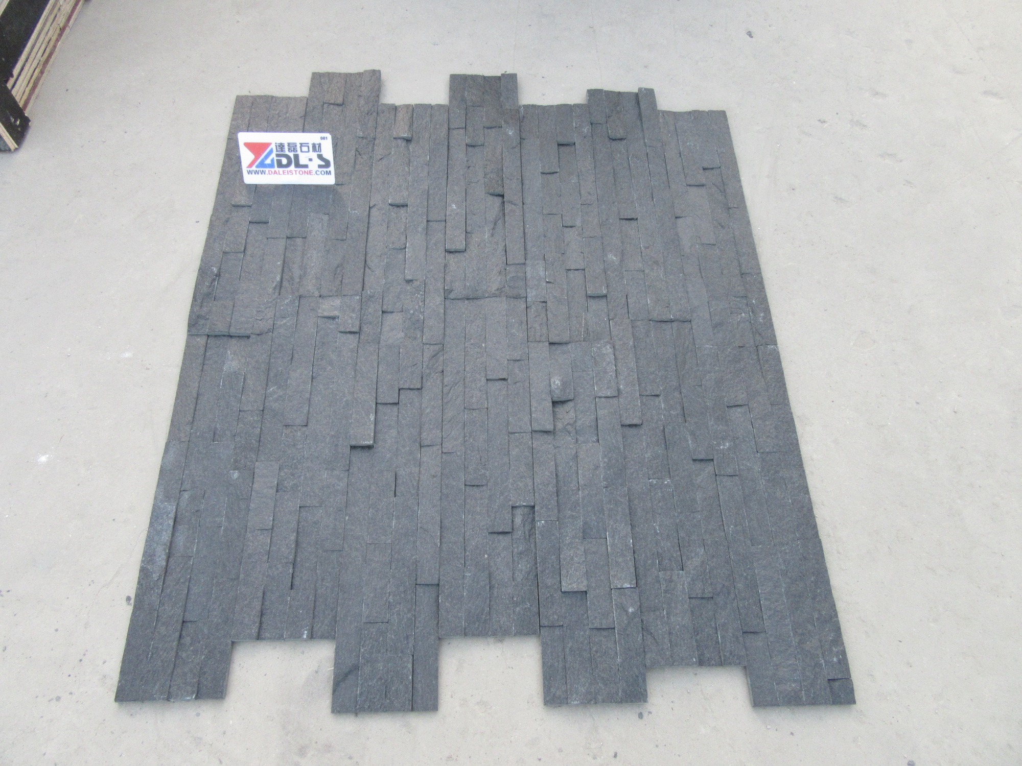 black quartz stacked stone.jpg