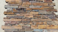 Rusty slate cement cultured stone slate stacked stone veneer decoration
