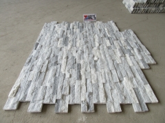 Cloudy grey quartzite culture stone interior exterior wall panels