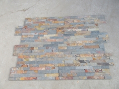 Natural rusty slate culture stone for wall cladding decoration