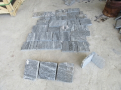 Taihang grey castle cultural stone granite wall cladding stone loose stone veneer and corner