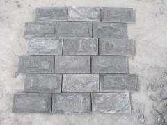 Mushroom surface Taihang grey quartz natural wall stone culture stone and corner