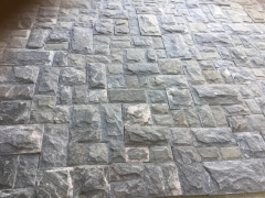 Mushroom surface Taihang grey quartz natural wall stone culture stone and corner