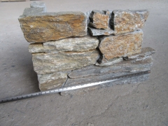 Cement side sticky corner rust quartz cement cultured stone panel