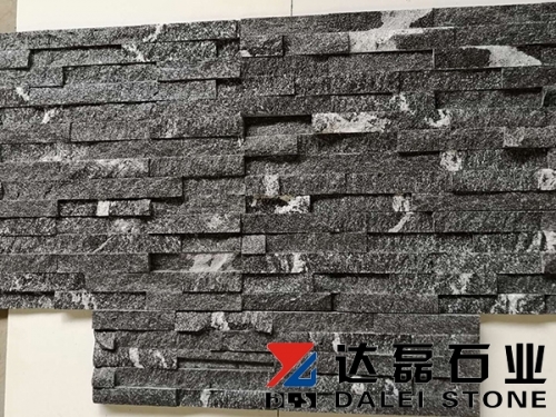 Snow Grey stacked wall cladding natural cultured stone