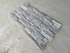 Quartz stacked stone pink quartz cement cultured stacked stone veneer