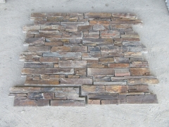 Stacked cultured stone rusty cement cultured stone wall panel prices