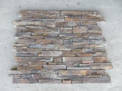 Stacked cultured stone rusty cement cultured stone wall panel prices