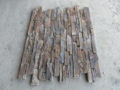 Stacked cultured stone rusty cement cultured stone wall panel prices