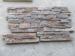 Rusty cement cultured stone wall cladding veneer for decoration