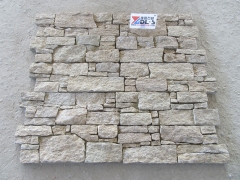 Cultured stone cladding tiger skin yellow cement cultured stacked stone
