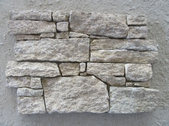 Cultured stone cladding tiger skin yellow cement cultured stacked stone