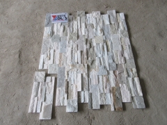 Yellow wooden cultured stone veneer stacked cultured stone prices