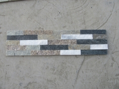 Stacked stone veneer panels four colors cultured stone veneer exterior