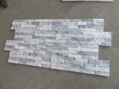 Cloudy grey wall cladding cultured stacked stone exterior veneer price