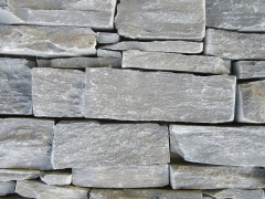Grey cement side with 13 burrs cultural stone wall cladding panel