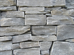 Grey cement side with 13 burrs cultural stone wall cladding panel