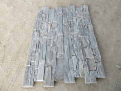 Grey slate cultured stone wall cladding cement cultured stone prices