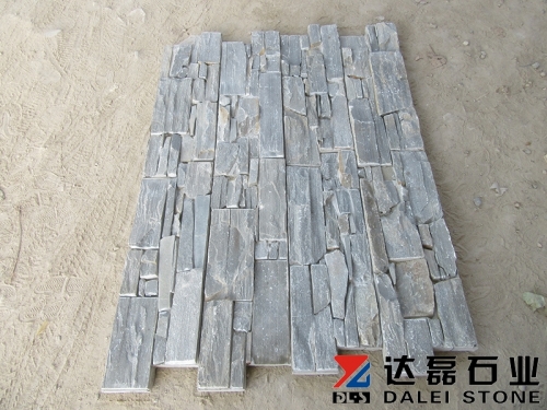 Grey slate cultured stone wall cladding cement cultured stone prices